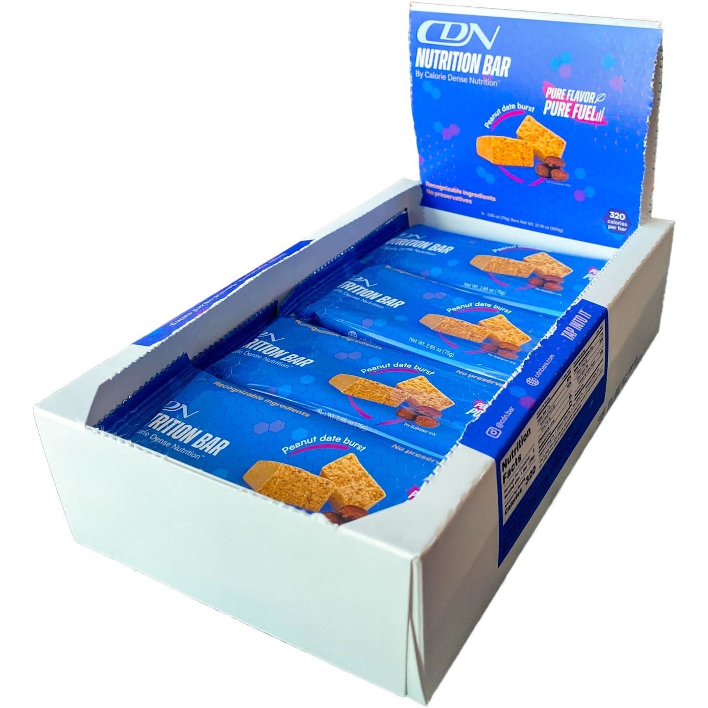 CDN Nutrition Bars - 8 count box